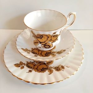 Royal Imperial Trio Tea Cup Saucer Plate